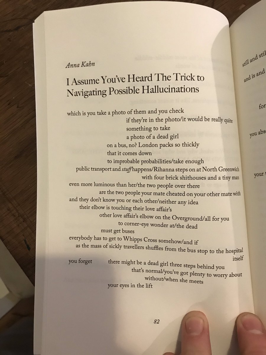 In my opinion there are not enough poems by  @AnnaCarlaKahn in the world and there might never be. Here is a great one.