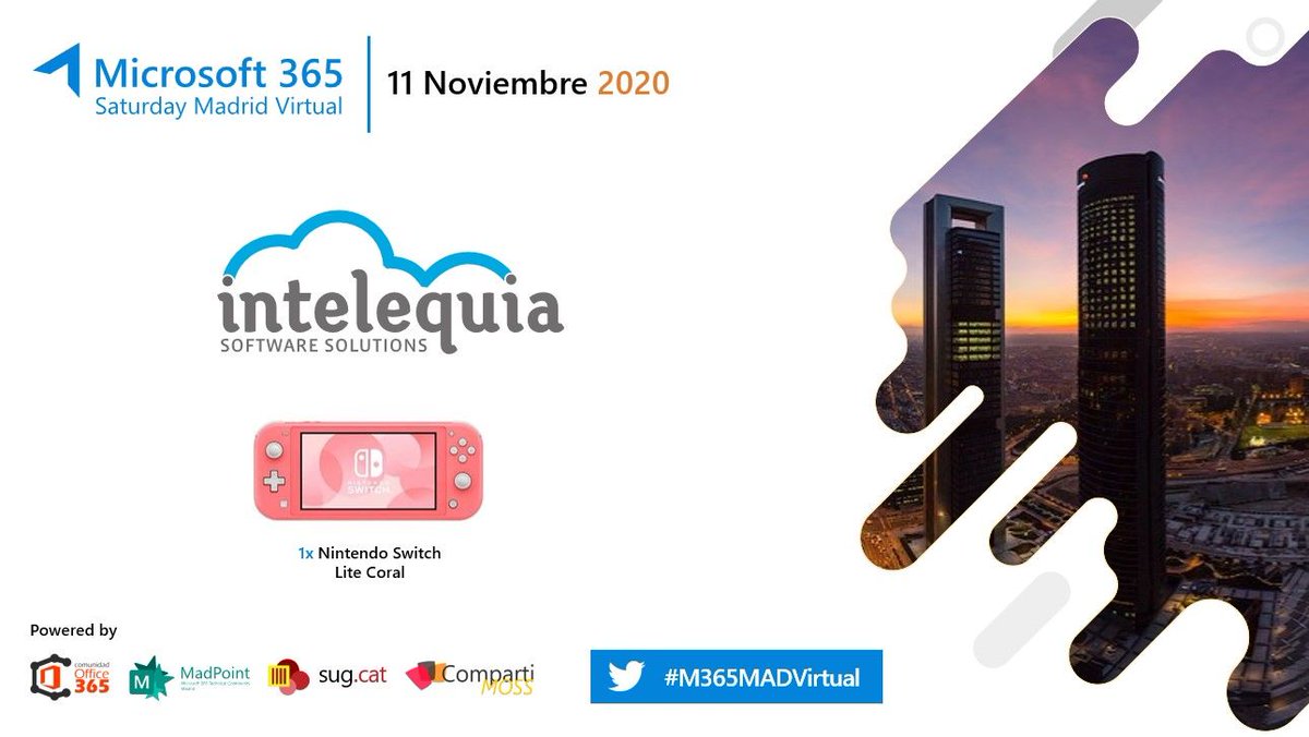 CollabDays_MAD's tweet photo. 📢ATENTOS Nuevas condiciones📢

Hoy a las 18:30 lo sortearemos entre todos los que participen:

⚡Publica un tweet con la imagen de tu escritorio con tu charla favorita, menciona al speaker y titulo de la charla, con el con los hastag #DesafioM365MADVirtual #M365MADVirtual https://t.co/aS4xsYq0Ec