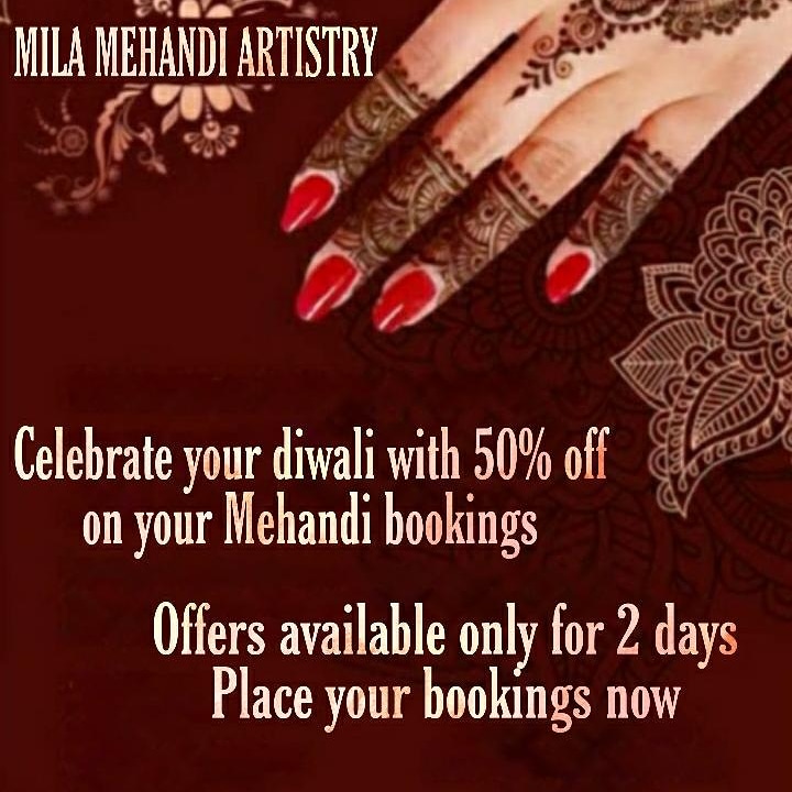 sharmitherealme's tweet photo. Celebrate ur Diwali beautiful mehendhi designs 
Dm me for bookings https://t.co/Ko9WRuTl0k