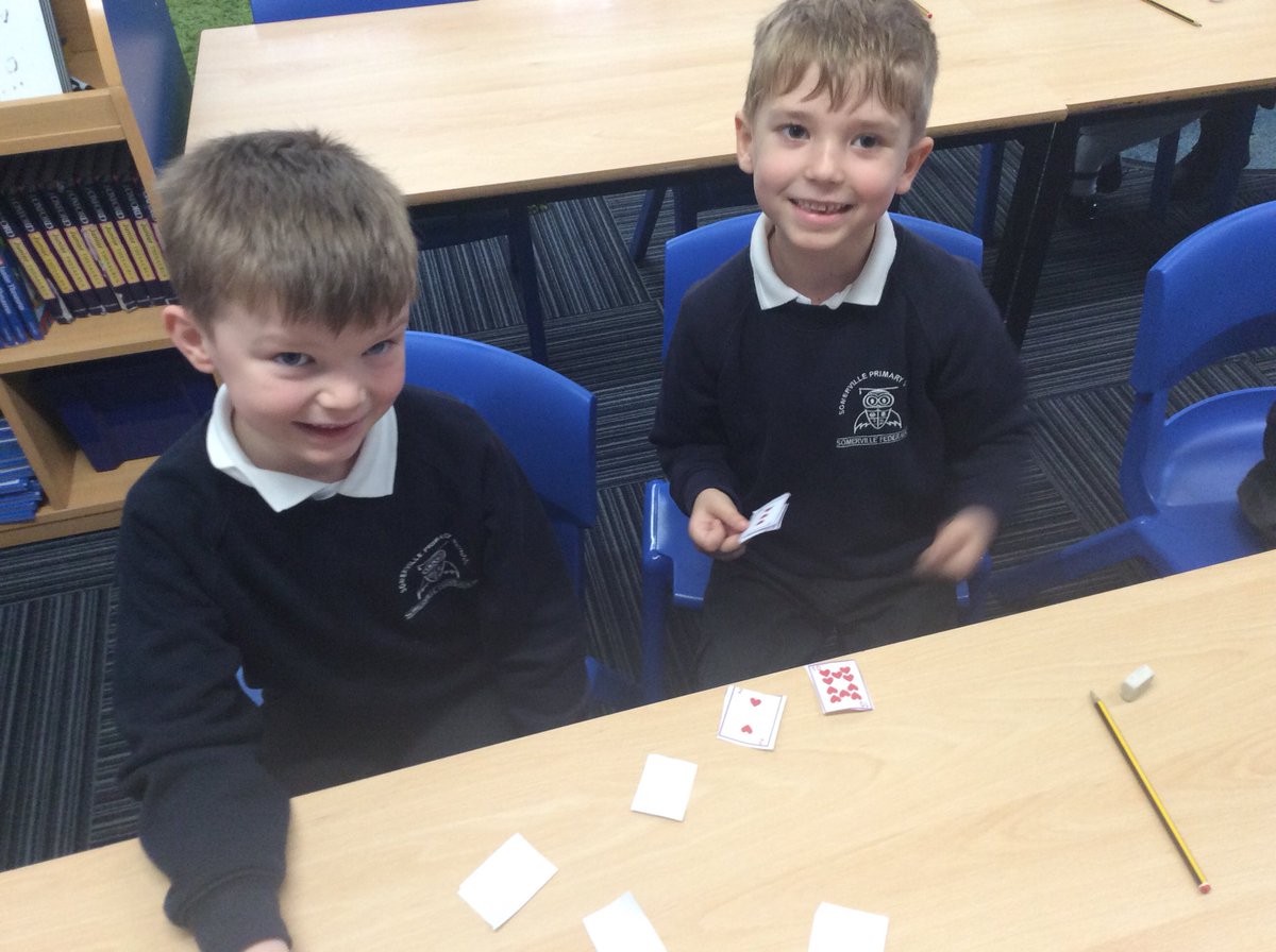 squirrelSomerv1's tweet photo. Squirrels are absolutely loving playing card games to reinforce their number bond knowledge and find target numbers 🎯 #MathsWeek2020 #MathsWeekEngland https://t.co/FttuENstrQ