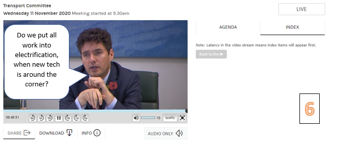 Back again to David, now bringing in Porterbrook. (2/6)