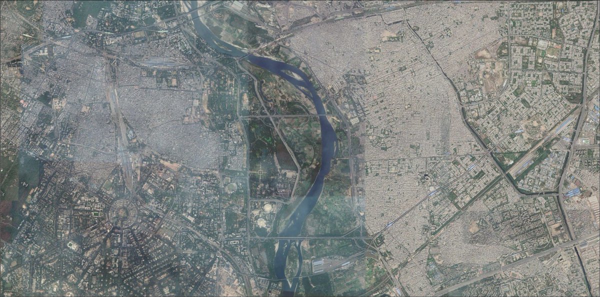 janu_swati's tweet photo. Yet another demolition of farms along Yamuna this week in Bela Estate. We superimposed DDA's Yamuna Riverfront Development Plan to see what's proposed over the 5 villages here - a public park with jogging &amp; cycling tracks. Are parks more sustainable than farms? @AnubhavPradha14 https://t.co/B4zaL1eKrL