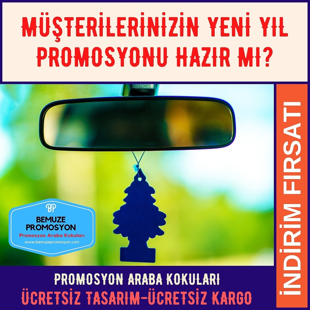 MÜŞTERİLERİNİZ İÇİN EN EKONOMİK VE ETKİLİ PROMOSYON ÜRÜNLERİ.

FİRMANIZA ÖZEL BASKILI ARABA KOKULARI İLE MARKANIZ GÖZ ÖNÜNDE OLSUN!

DETAYLI BİLGİ VE SİPARİŞ; WhatsApp +905530462907

#yeniyıl
#promosyon
#2021
#istanbul
#yılbaşı
#hediye
#reklam
#araba
#türkiye
#ankara