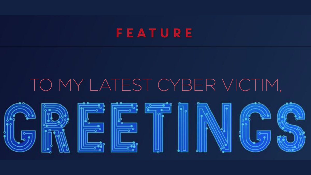 css_platinum's tweet photo. 'To my latest cyber victim, greetings.' Read CSS Platinums latest article for @GBZinsight here
https://t.co/nmOCwEnrfg #cybersecurity #cybercrime #cssplatinum https://t.co/E61LBZ7sxc