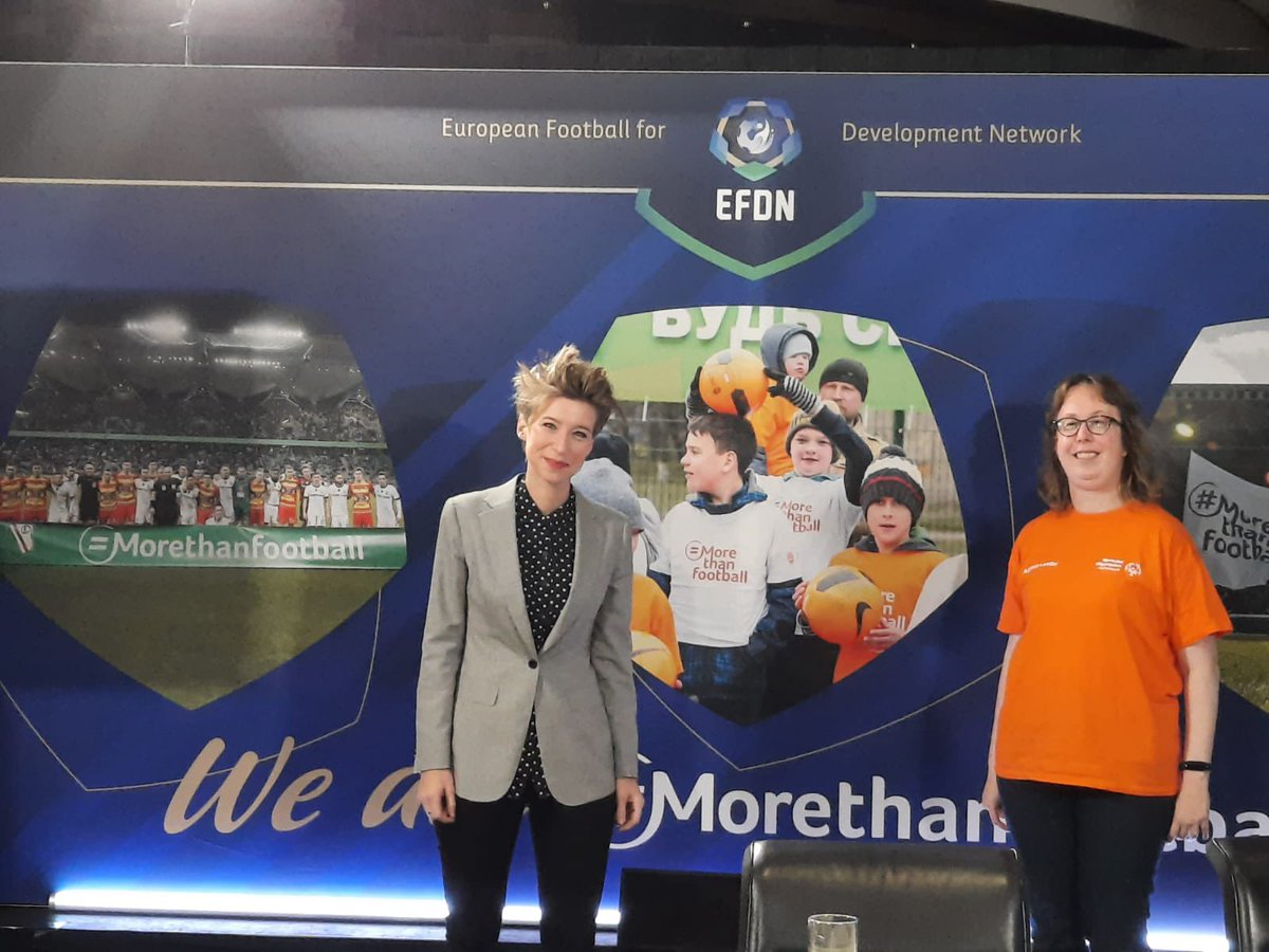 It was very nice to talk during the EFDN conference about my experiences in disabled football. And to tell a part of my inspirational story. Hope that there will be more awareness about disabled woman and girls football.
Thank you <a href="/EFDN_tweets/">EFDN</a> #disabledfootball #SpecialOlympics
