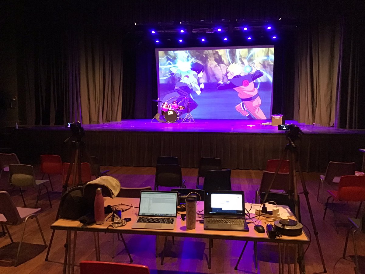 Yr 11 Music students are having a highly deserved morning break after two solid hours of dedication &amp; determination. It’s so lovely to listen to live Music again! Students respect for the Risk Assessment &amp; necessary Covid-19 related precautions is outstanding. #ProudMusicTeacher