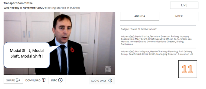 Ok yes a running theme of implementing TNDS. Also this is the shortest synopsis of the HS2 discussion it is possible to make. (3/6)