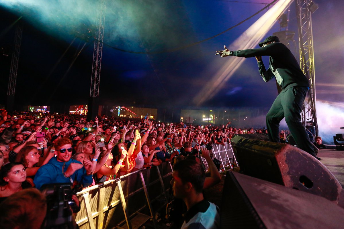Creamfields's tweet photo. ⏪ time to rewind to #Creamfields2017 with Stormzy! Who was there? #ThrowbackThursday https://t.co/X5M7PXbl0t
