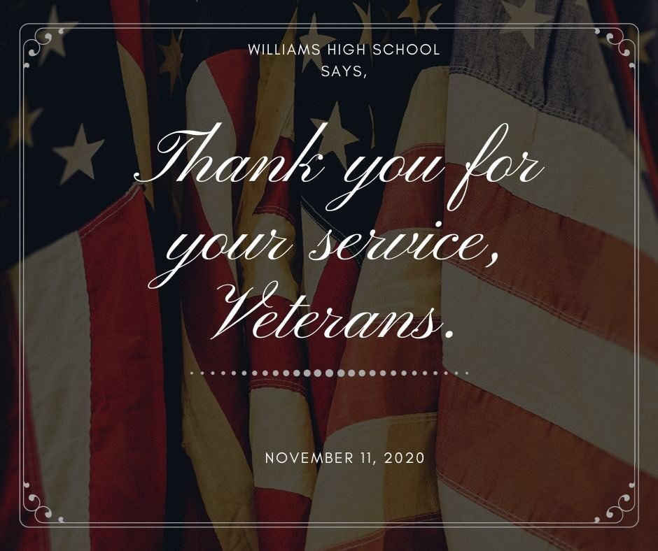 whs_panthers_'s tweet image. Thank you for your service. #PISDDedicatedtoCaring