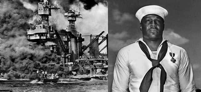 learnforjustice's tweet photo. "Am I good enough to die for them, is my blood bright enough to be spilled?" This Veteran's Day, consider this poem about Pearl Harbor hero Dorie Miller as a way to discuss the dualities faced by those who endured discrimination in the nation they served.
https://t.co/GabpapiAWy https://t.co/HKj0oprRgP
