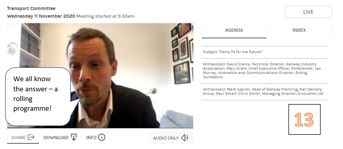 A few questions from  @LilianGreenwood (apologies for paraphrasing) - watch video for full detail (4/6)