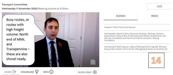 A few questions from  @LilianGreenwood (apologies for paraphrasing) - watch video for full detail (4/6)