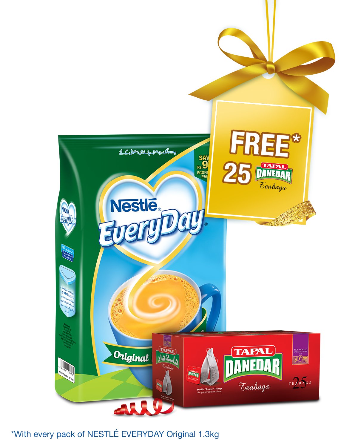 NESTLÉ EVERYDAY on Twitter "Now get 25 Tapal tea bags with NESTLÉ EVERYDAY 1.3Kg only on Daraz