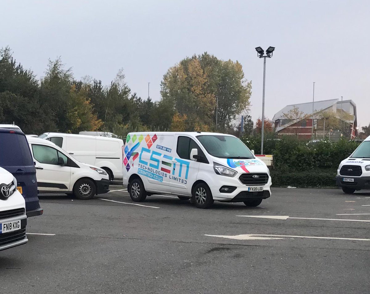 csemtech's tweet photo. #CSEMontheroad

One of our vans has already been #spotted by a member of our marketing manager’s family whilst they were waiting to get their car serviced in Mansfield. 

Have you spotted one of our vans yet?

#csemtech #competition #win https://t.co/hlJMtrqPCo