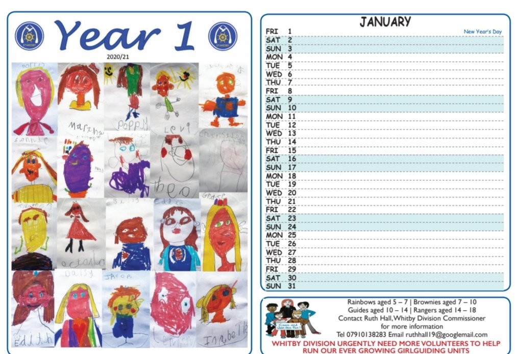OfStakesby's tweet photo. The official Stakesby Primary Academy 2021 Calendar. £6 each or 2 for £10. Part 1 https://t.co/KbYLhcy7yQ