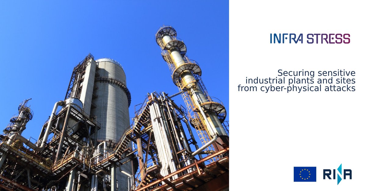 RINA1861's tweet photo. Sensitive industrial sites and plants are exposed to major hazards and are also increasingly becoming the target of #cyber-physical threats 🏭 @InfraStress aims to improve their #resilience by means of open testbeds. Learn how 👉🏽 https://t.co/Af4wIRrZoG

#MakeItResilient https://t.co/ff7Q3XtaZ6