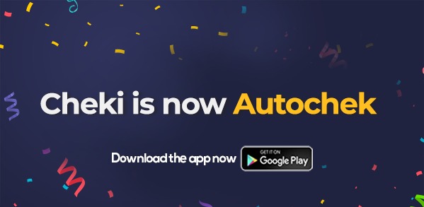 My Pipu, 

The Cheki you knew has evolved to become Autochek
It's bigger, better, faster and robust enough to take care of all your car needs
You can now buy cars easily with financing and get quick access to car maintenance and repair services