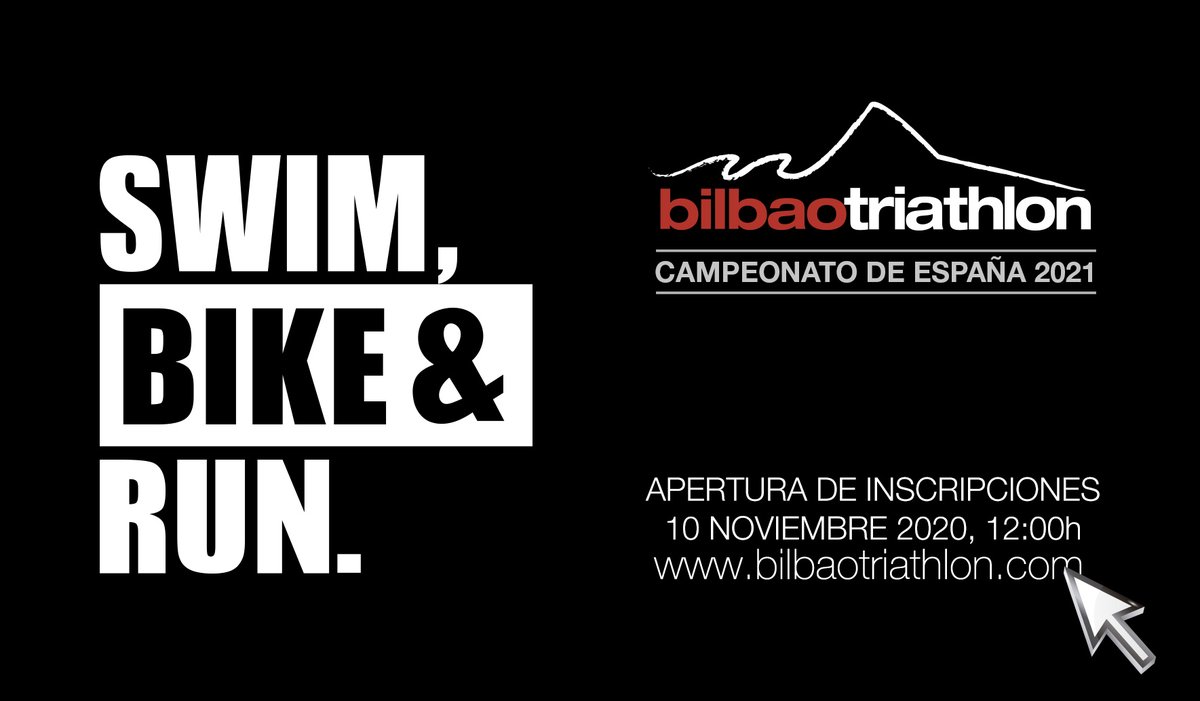 Recordamos que ya están abiertas las inscripciones para el #triatlón #MediaDistancia #Half que será de nuevo #CampeonatodeEspaña gracias al trabajo que han venido haciendo los organizadores (<a href="/Innevento/">Innevento Comunicación en Vivo</a> y Trikirol) junto a la <a href="/TRIATLONSP/">FETRI</a>  y otras instituciones como <a href="/bilbao_udala/">Bilbao [Udala - Ayuntamiento]</a>