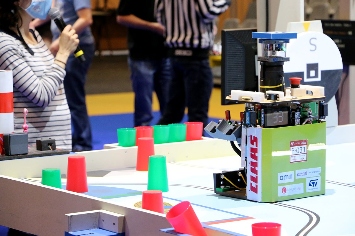 Nous remercions nos sponsors sans qui l'aventure n'aurait pas pu avoir lieu: <a href="/CLAASFrance/">CLAAS France</a> @amsAnalog <a href="/ST_World/">STMicroelectronics</a>
mais également l'IUT de Cachan qui nous a permis de nous préparer dans les locaux du <a href="/CRAC_Officiel/">CRAC - IUT de Cachan</a>
#CDR2020
