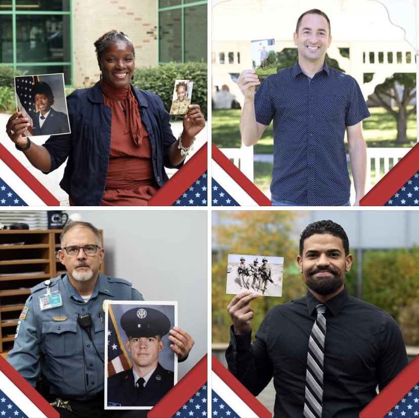 Honoring the men and women that have selflessly served our country on this #VeteransDay2020, with a special thank you to our very own @delawaretech staff and faculty that have served. #dtccpride
