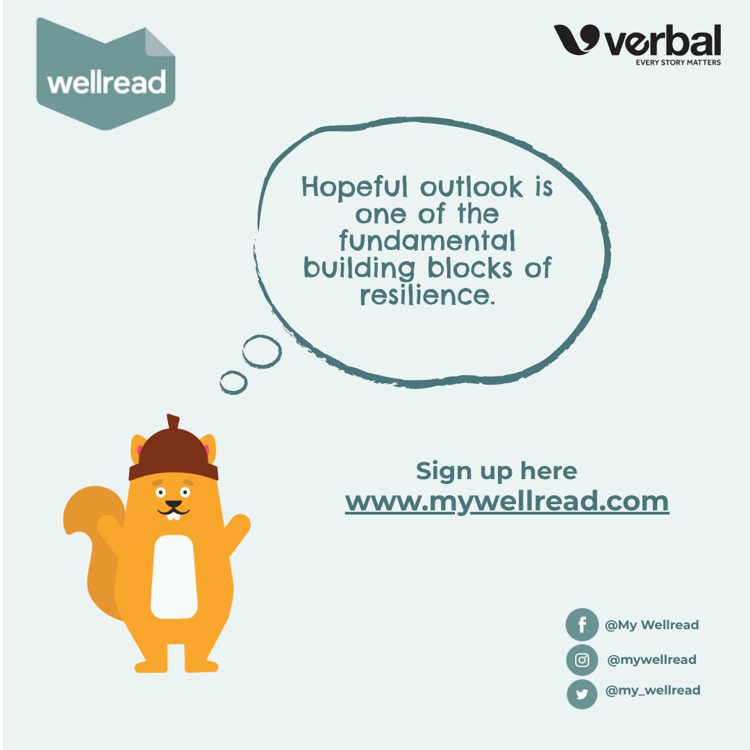 MyWellread's tweet photo. In these uncertain times, it can be hard to stay positive. Our Digital WellRead app uses storytelling to help parents have conversations with their child about resilience. Why don't you try it today!
#wellread #Everystorymatters https://t.co/R0VERK8Iko