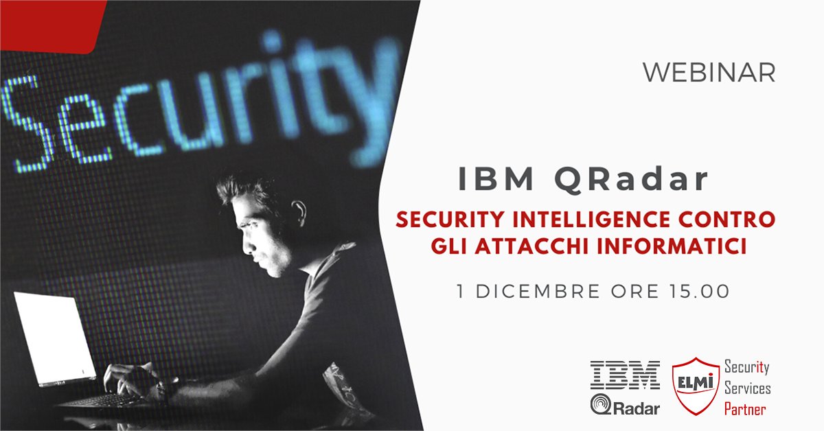 #zerologon è tra gli attacchi più subdoli mai visti. Segui il nostro webinar e scoprirai come IBM QRadar è in grado di rilevarlo! Iscriviti adesso 👉: bit.ly/3nau8YD
#cyberattack #ibm #qradar #siem #webinar #itsecuritywebinar #webinarcybersecurity