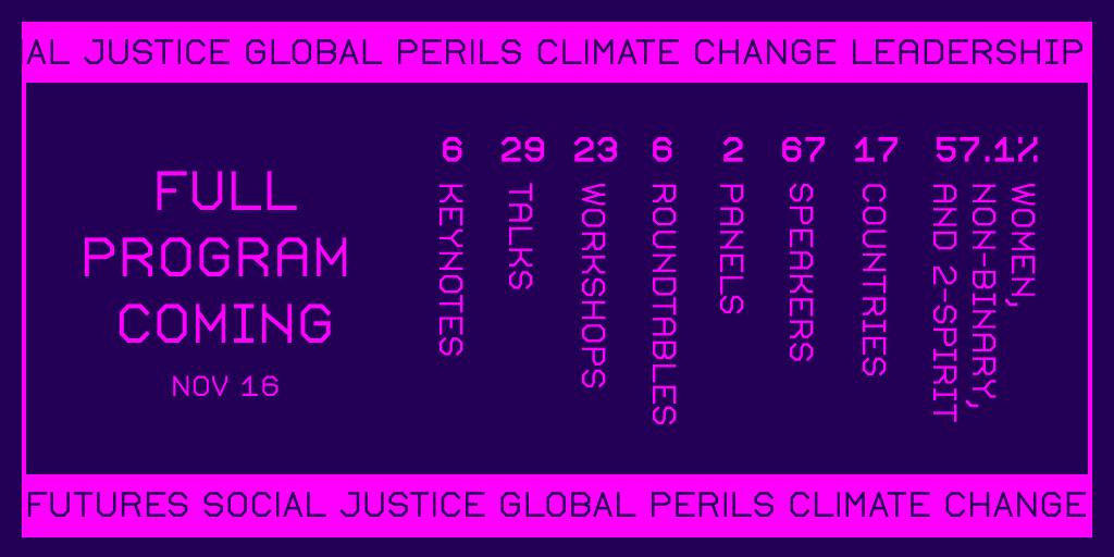 At Interaction 21, we'll have 6 keynotes, 29 talks, 23 workshops, 6 roundtables, 2 panels given by 67 speakers from 17 countries.

Make sure to check out interaction21.ixda.org on November 16 for all the details.

#IxDconf #IxDA #IxD21 #uxdesign