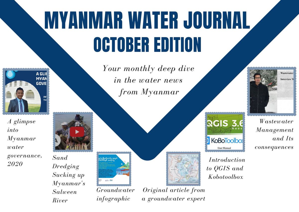 📩Our monthly newsletter - Myanmar Water Journal (October edition) has been published and it's in your email!
You can read here - bit.ly/3ph9w2D
Please subscribe bit.ly/2DYoV2c so that you can receive our newsletter monthly.

#waterMM