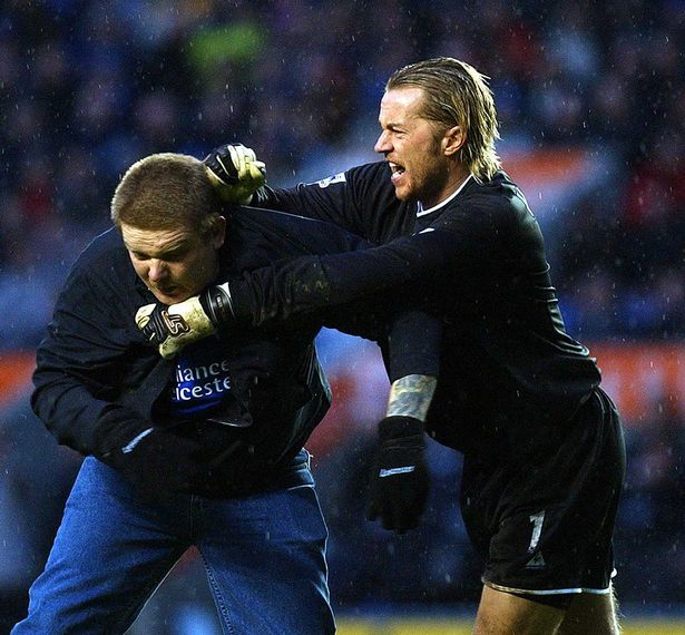  January 2004There's only one way to protest a 5-0 home defeat to Aston Villa: get battered by your own team's goalkeeper.