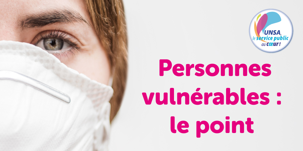 UnsaFP's tweet photo. Enfin un nouveau dispositif pour les agents vulnérables à une forme grave d’infection au Covid !
La clarification de ce dispositif était indispensable pour l'#UNSA #FonctionPublique
https://t.co/pZFf0CYp4D https://t.co/F7GkGTe2eG