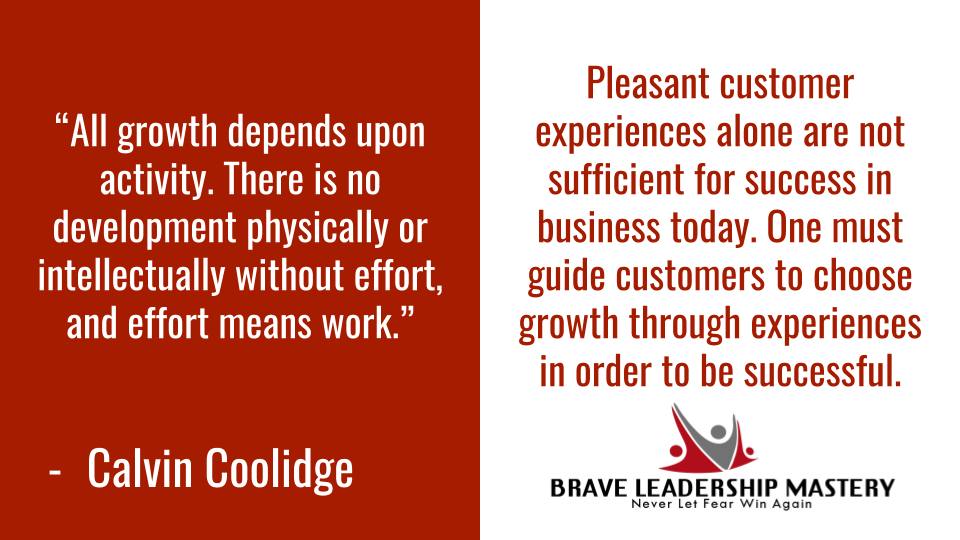 Pleasant customer experiences alone are not sufficient for success in business today. One must guide customers to choose growth through experiences in order to be...
TonyBodoh.com #customerservice 
 #customerexperience