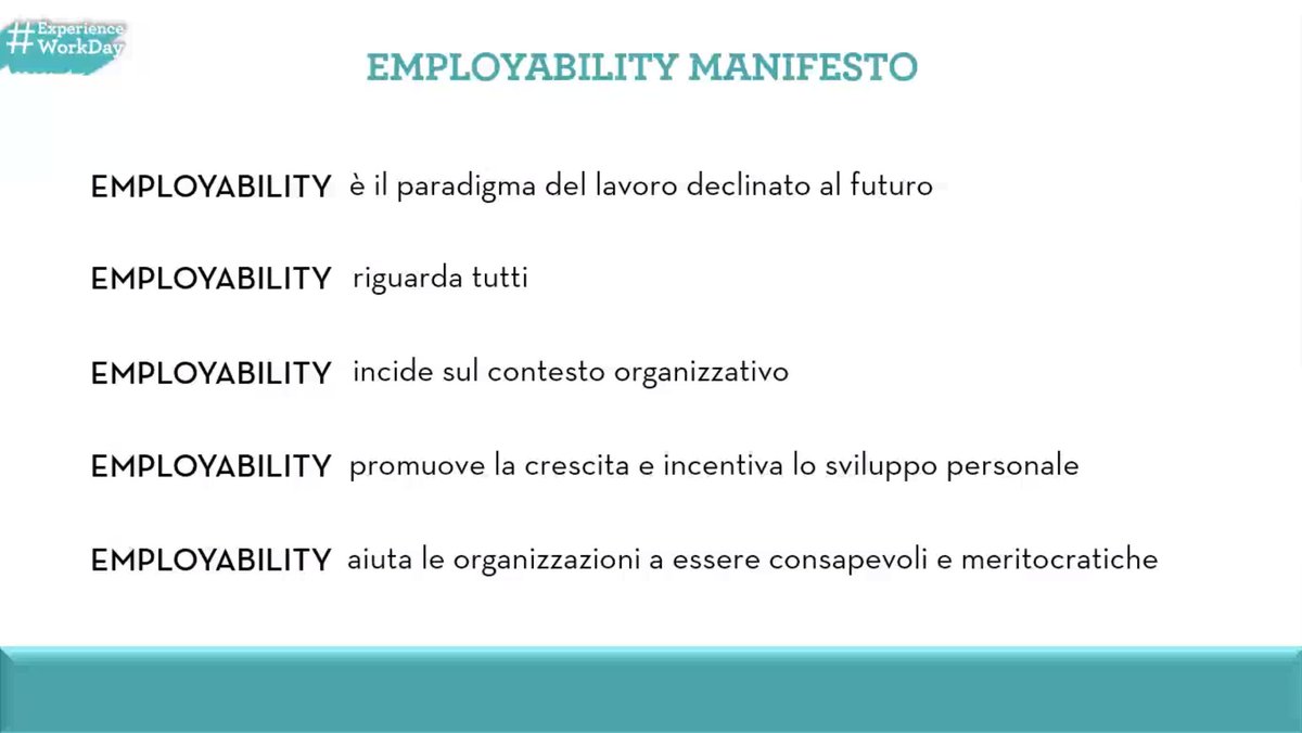 AdeccoGroupITA's tweet photo. Cosa significa #Employability? Cambiare prospettiva partendo da sé e dalle proprie competenze per rendere il proprio profilo realmente competitivo nel #mondodellavoro. Ne parla Simona Nicastro, Marketing & Business Development Director di #Phyd. #ExperienceWorkDay https://t.co/bcuaf2brls