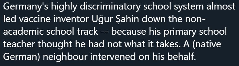 berlinbarbarism's tweet photo. .@COdendahl #BioNTech #coronavirusvaccine #inventor #UgurSahin #GermanSchoolSystem https://t.co/uhAiuki4U5