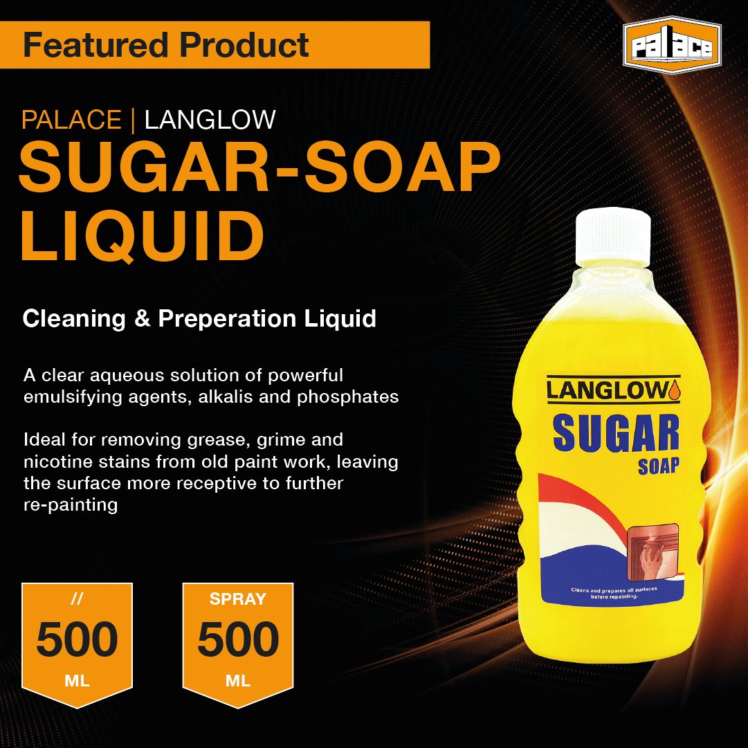 palacechemicals's tweet photo. Sugar Soap Liquid is ideal for removing grease, grime and nicotine stains from old paint work. This leaves the working surface receptive to further repainting.
Visit our website for more information https://t.co/JHoIyPPO5S
#palace #palacechemicals #langlow https://t.co/SPlXicEJfi