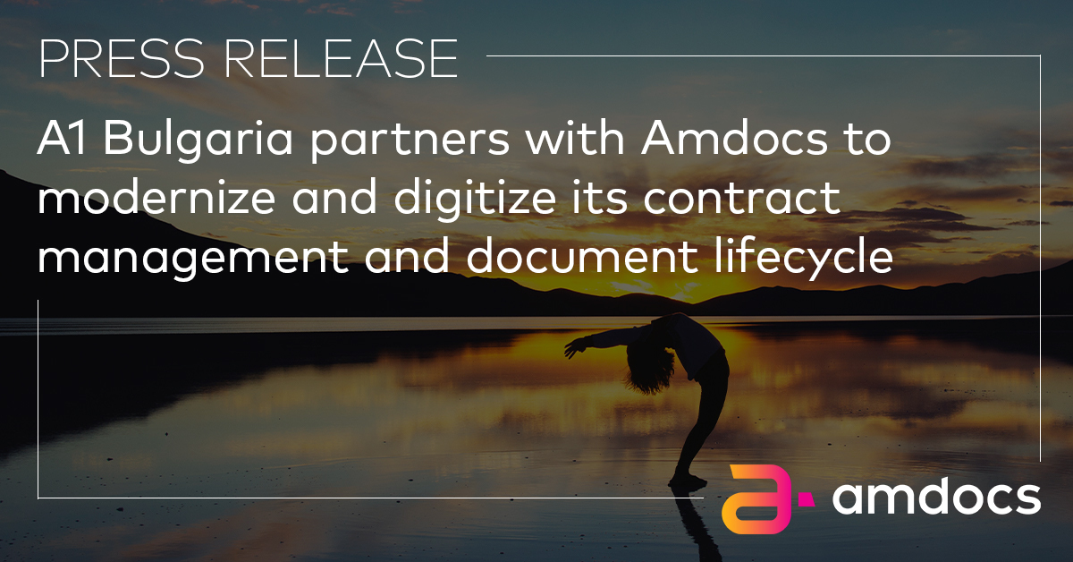 Amdocs's tweet photo. Amdocs is enabling AI Bulgaria customers to complete sales journeys remotely and securely, with no physical paperwork during & beyond #COVID19. https://t.co/XJiWjOhcVZ
#AIBulgaria #AITelekom #contractmanagement #documentlifecycle https://t.co/8tqb7syM6h