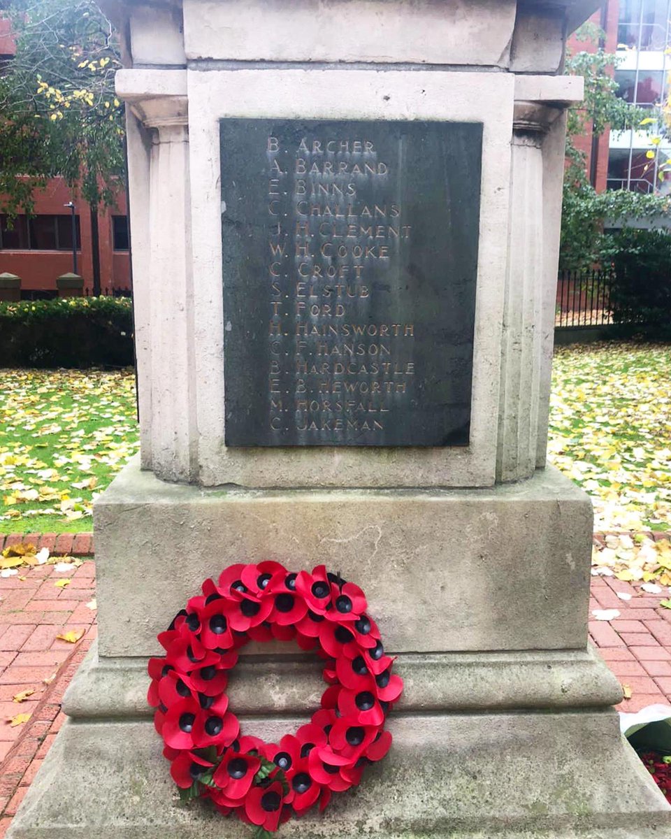 This #ArmisticeDay, YPP, along with Local Cllr <a href="/kbrooksleeds/">Kayleigh Brooks</a> gathered to remember those that fought and gave their lives. 

We pay tribute to those who gave their tomorrow, for our today. 

#LestWeForget #QOneResidence #WarMemorial