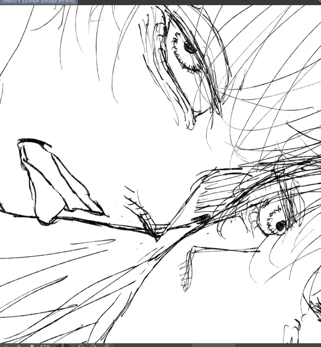 めちゃええ。画質、、が。
下絵良い 