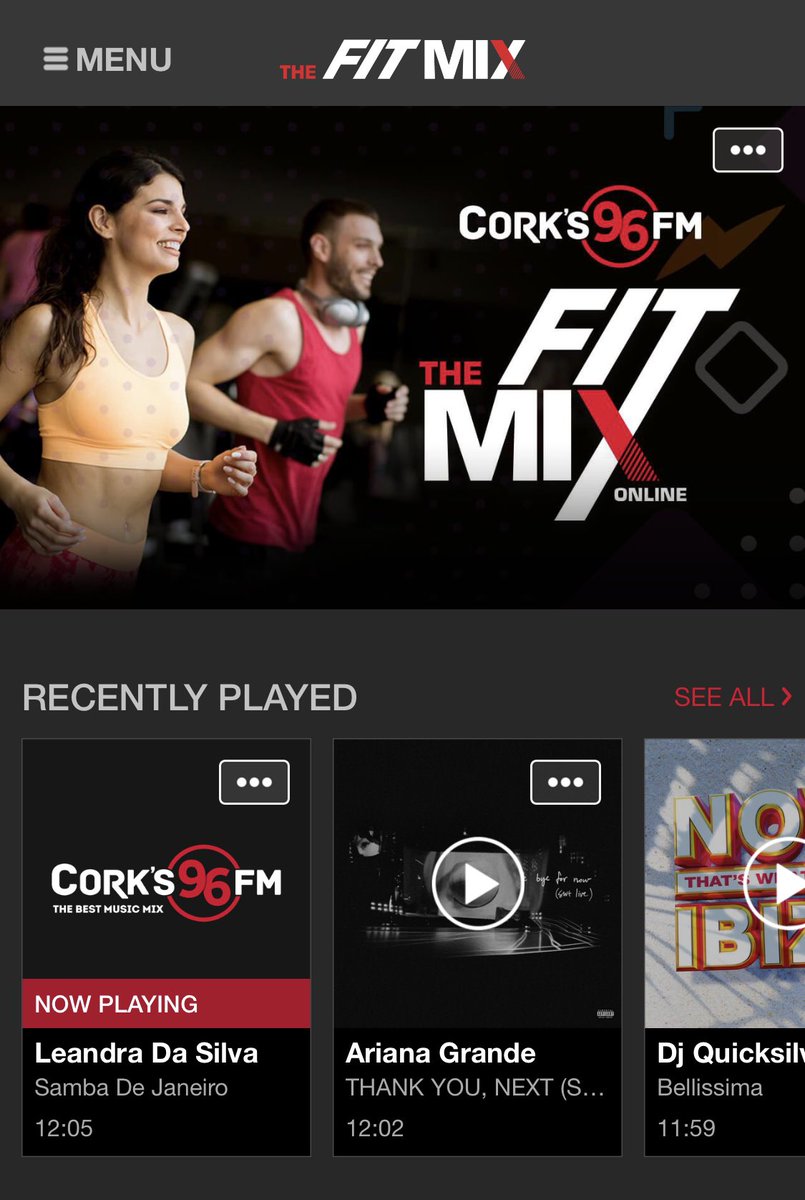 Simon_Murdoch's tweet photo. Home workout? ποΈββοΈ some brilliant additions to @Corks96FM #FitMix today including @Mabel @cleanbandit @djmarkknight @LittleMix
Bang it up loud on a run or your home workout. On 96FM app, website, smart speaker https://t.co/ptCwiufcry