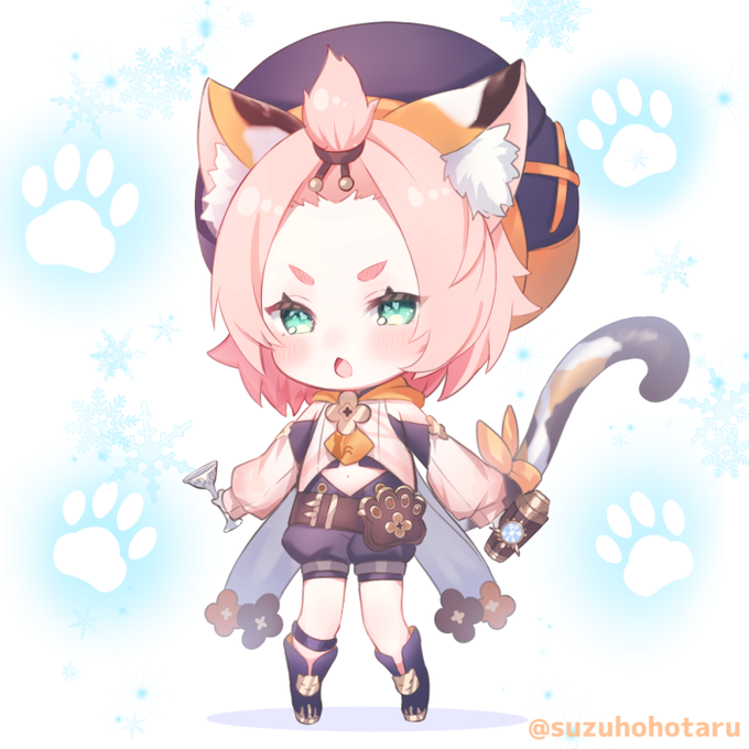 ディオナちゃん🐈
 #原神 