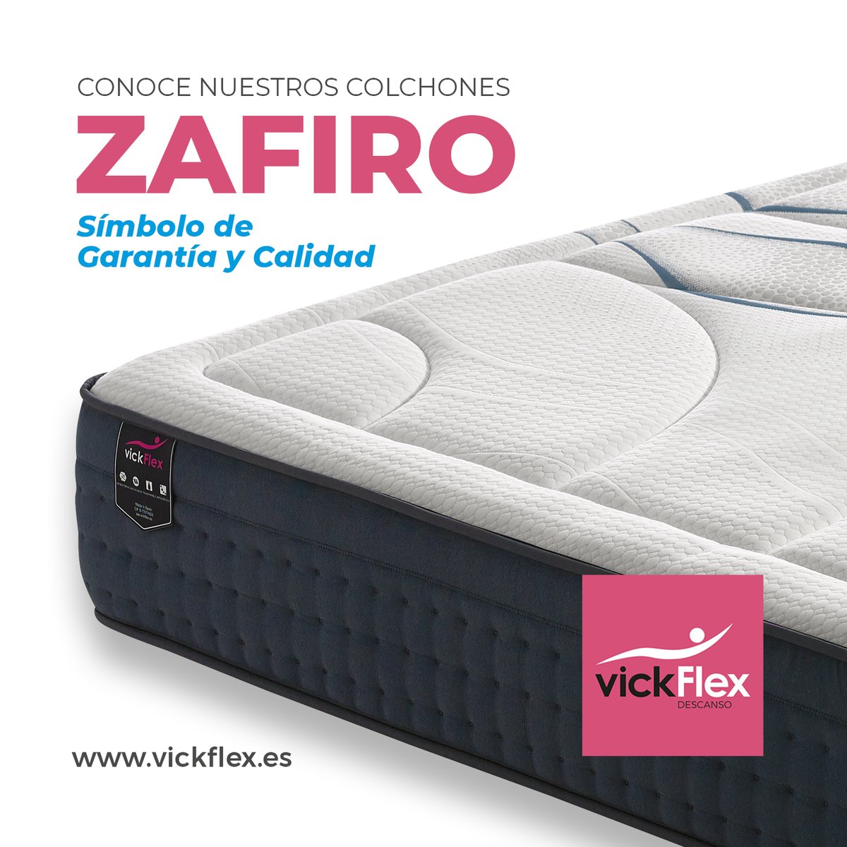 vickflex's tweet photo. Símbolo de Garantía y Calidad, en Vickflex fabricamos colchones con las más altas cotas, porque nos tomamos muy en serio tu descanso y bienestar 😴¿Quieres saber más? Pregunta a tu distribuidor de descanso más cercano. Más información: https://t.co/XIwjr3we0u #vickflex #colchones https://t.co/A2Pnascgkc