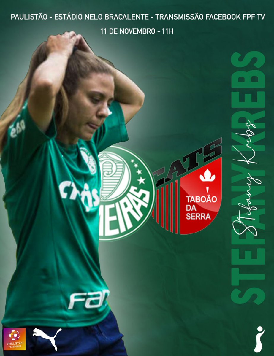 stefanykrebs11's tweet photo. Hoje é dia de @PaulistaoFem 🐷💚
⚽️ @Palmeiras x CATS
⏰11hs
🏟Estádio Nelo Bracalente
📺Facebook FPF (paulistão feminino).
Que Deus nos abençoe e proteja!
#DeusNoComandoSempre #ASDJ #HumildeSempre
🎨: @isaaquarian13 Obrigada pela flyer incrível, parabéns mais uma vez! ❤️🤟🏼 https://t.co/R0Tw4HMUHb
