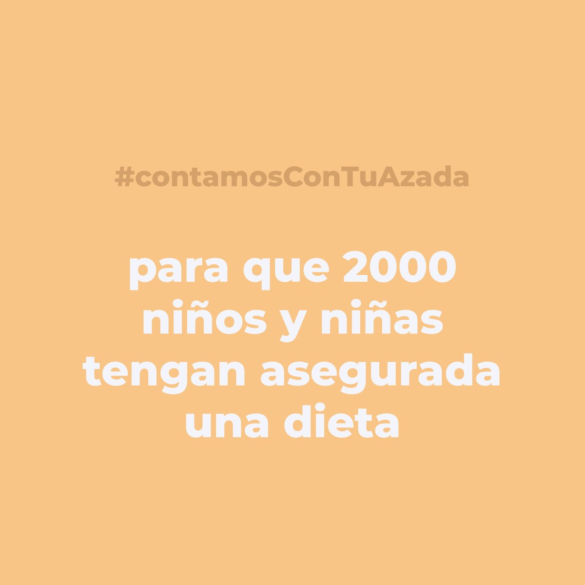 AzadaVerde's tweet photo. Última de las razones para hacerte soci@ de #AzadaVerde (aunque hay muchísimas más): asegurar la dieta de 2.000 niñas y niños.
Los motivos por los que #ContamosConTuAzada son innumerables pero el mejor momento para sumar la tuya ¡ES ESTE!: https://t.co/nF3P8WSiBF
#FelizJueves! https://t.co/oa4ZMKZsRH
