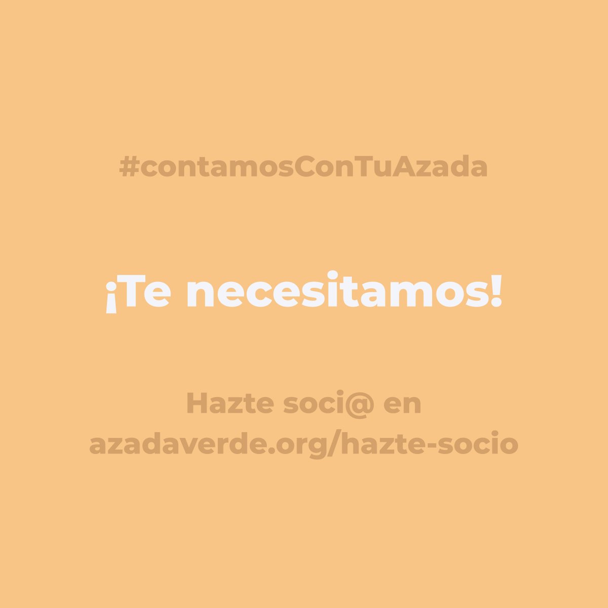 AzadaVerde's tweet photo. Última de las razones para hacerte soci@ de #AzadaVerde (aunque hay muchísimas más): asegurar la dieta de 2.000 niñas y niños.
Los motivos por los que #ContamosConTuAzada son innumerables pero el mejor momento para sumar la tuya ¡ES ESTE!: https://t.co/nF3P8WSiBF
#FelizJueves! https://t.co/oa4ZMKZsRH