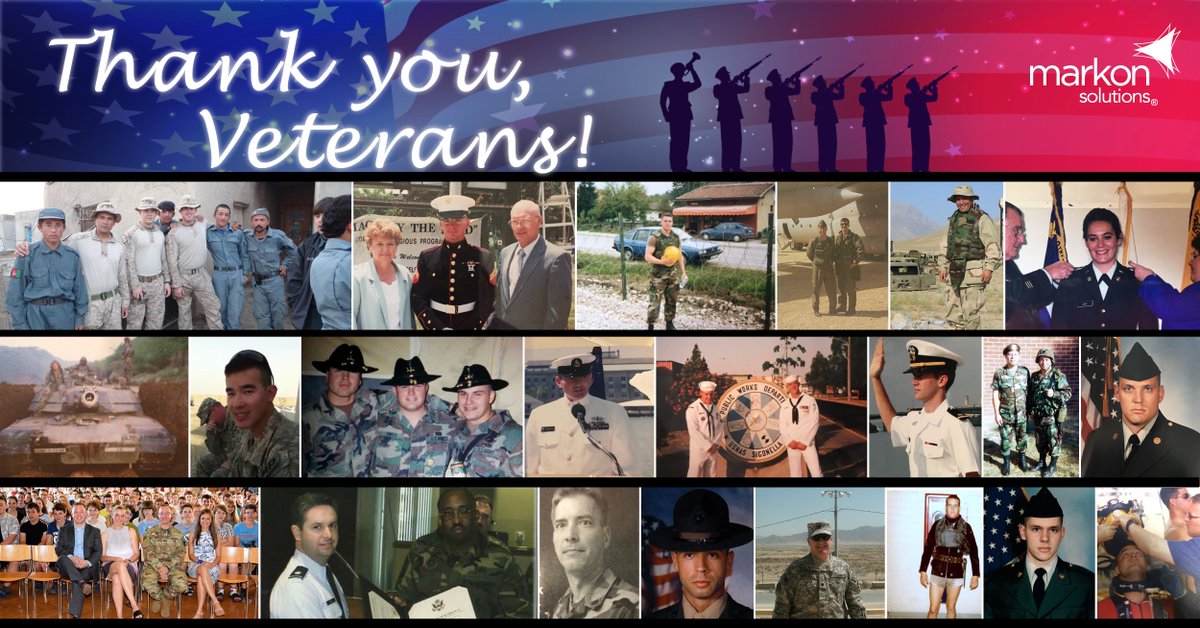 markoninc's tweet photo. Happy Veteran's Day from Markon Solutions! https://t.co/1ixIzefoQ6