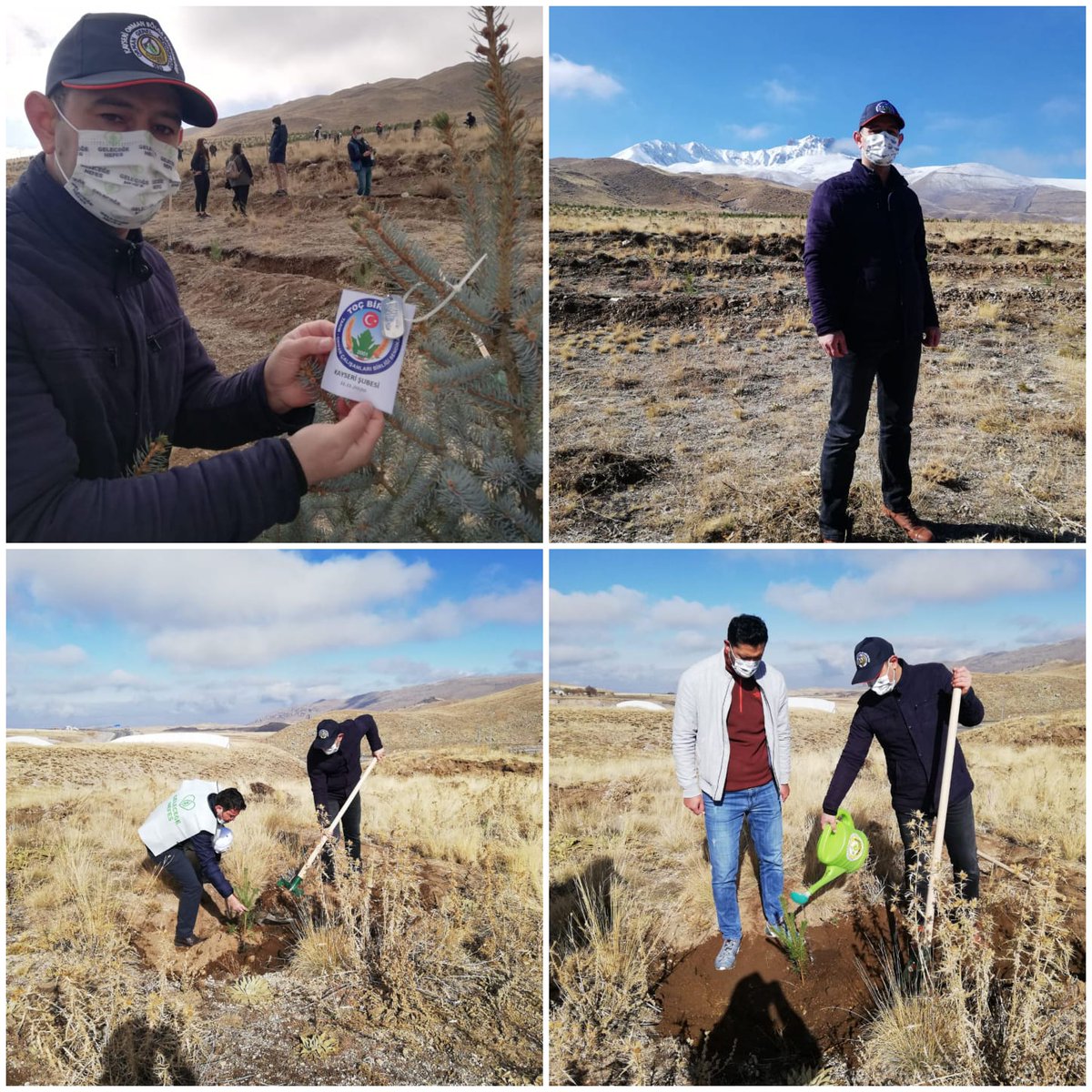 Milli Ağaçlandırma Günü dolayısıyla 11.11.2020 tarihinde Türkiye genelinde düzenlenen Geleceğe Nefes Ağaçlandırma Projesi kapsamında hazırlamış olduğumuz ağaç künyelerini fidanlar üzerine takıp fidanlarımızı dikerek #GeleceğeNefes olduk.

#MilliAğaçlandırmaGünü