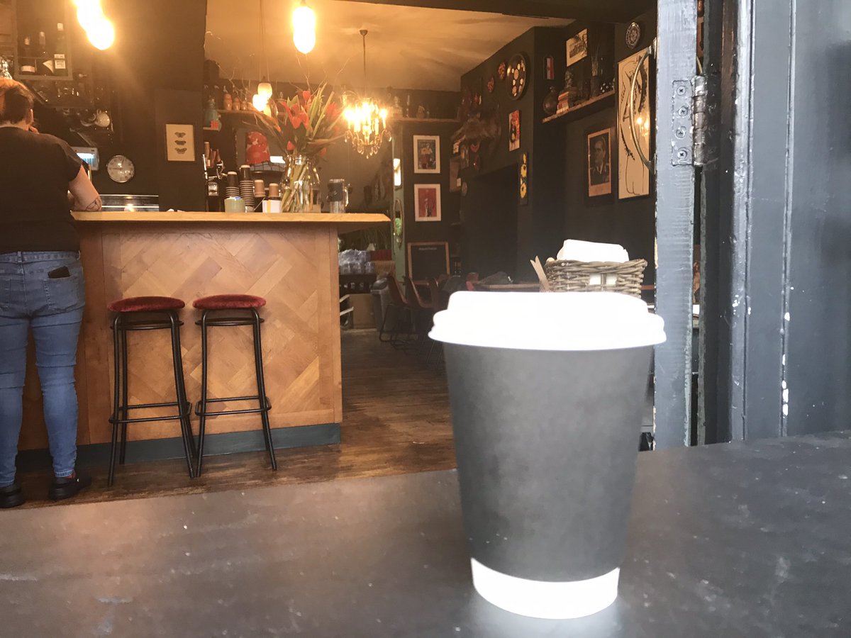 Pokusevskis's tweet photo. NEW LUNCH MENU INCLUDES HOT SANDWICHES 

- Buttermilk Fried Chicken Sandwich, Peanut Butter Sauce, Home Made Pickles 5.00
- Home Made Cod Fish Finger Sandwich, Tartare Sauce 5.00
- Halloumi, Roasted Red Pepper, Pesto (V) 5.00 https://t.co/yxNMO1geEY