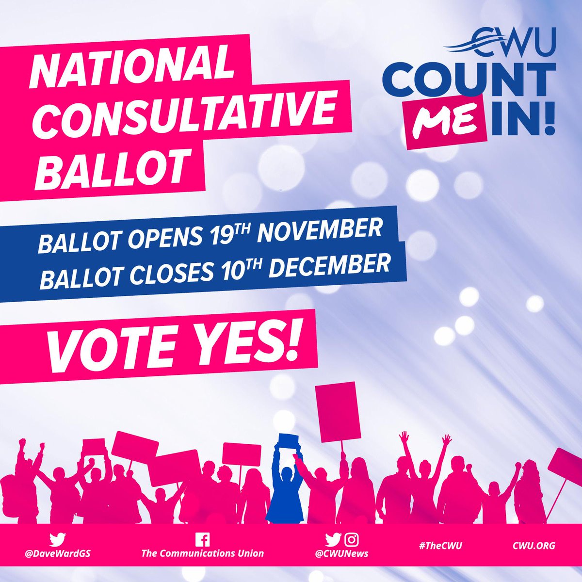 National Officer Stephen Albon sets out why members in EE and BT Consumer have to vote YES in the National Consultative Ballot. Please watch and share #CountMeIn facebook.com/watch/?v=85523… via <a href="/FacebookWatch/">facebookwatch</a> 
#CountMeIn
