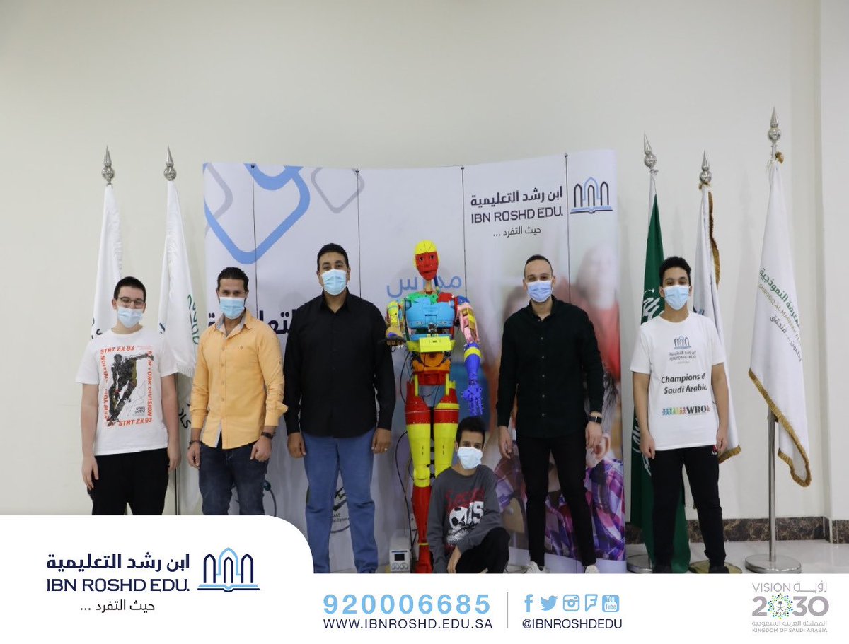 SHNamothajyah's tweet photo. 🏆Wro-World Robot Olympiad🏆
نبارك تأهل الفرق للمنافسة على مستوى العالم في كندا 🇨🇦 🇸🇦

🥇 المركز الأول 
#مدارس_شروق_المعرفة_النموذجية
الفئة المفتوحة للمشاريع 
مسار الدعم الطبي 
للمرحلة الثانوية
🧑🏻 الطلاب الفائزين
🏆 فهد محمد صالح الزغيبي
#أولمبياد_الروبوت_العالمي
#الربوت https://t.co/HIkAzdMbU6