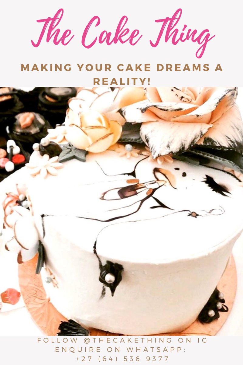 CakeThing's tweet photo. Follow us on Instagram for all things yummy and cake related https://t.co/zy5WMPbz8f. For enquiries WhatsApp us on +27 (64) 536 9377.

#TheCakeThing where making your cake dreams a reality is our number one priority! https://t.co/eHMSQwsFgT