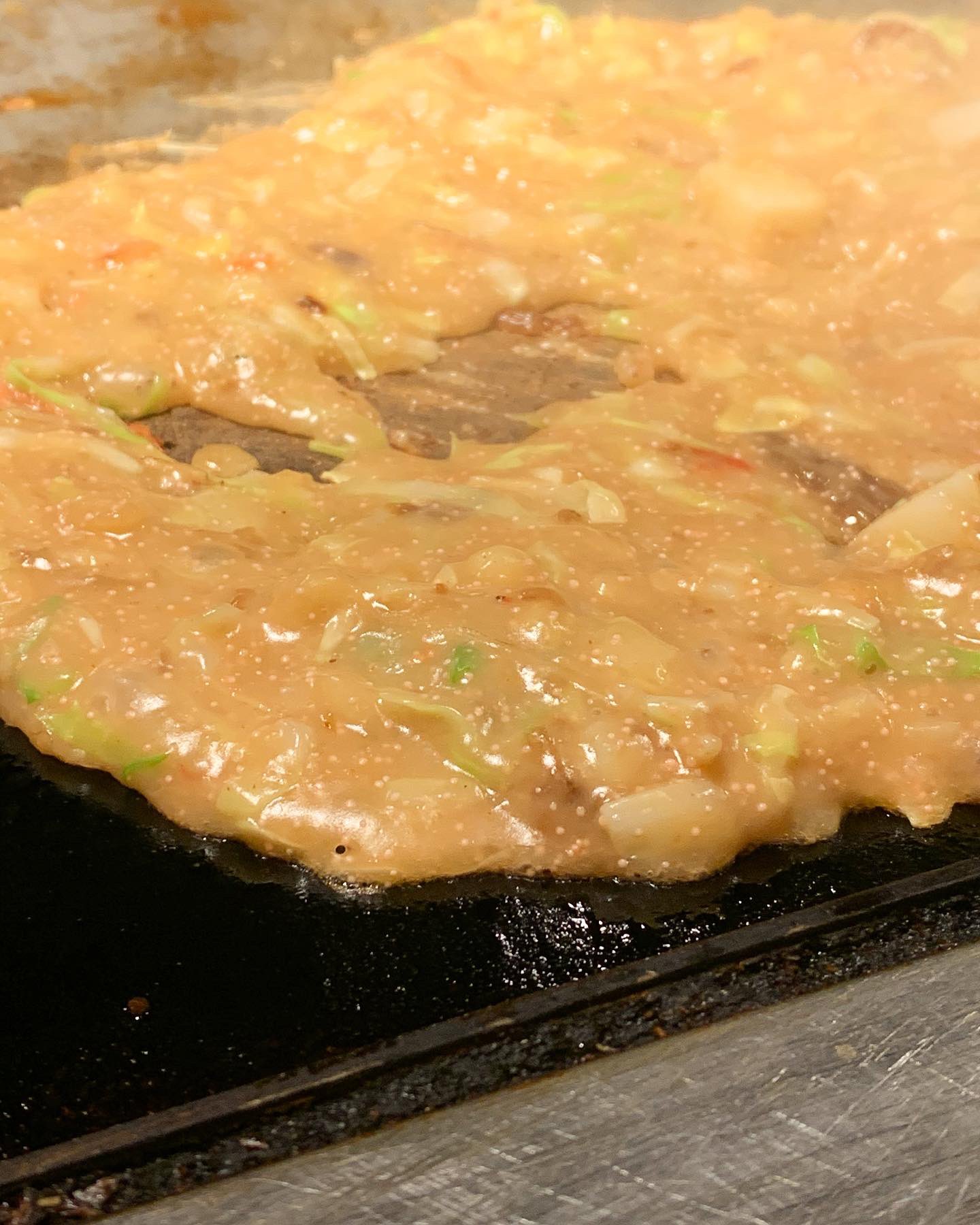 Hi Roくん Jp 東心斎橋 もんじゃ 麦 明太チーズ餅もんじゃ もんじゃの種類も豊富 心斎橋グルメ 東心斎橋 もんじゃ麦 もんじゃ焼き もんじゃ もんもん 大阪グルメ